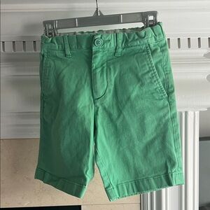 Crewcuts Vibrant Green and Coral Shorts